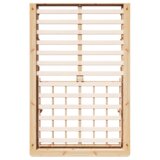 vidaXL posteljni okvir s prostorom za shranjevanje 140x200 cm trden bor | Shoptok.si