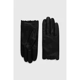Medicine Kožne rukavice za žene, boja: crna