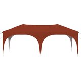  Zložljivi šotor za zabave 575 x 288 x 245 cm Terakota, (5000248745) | Shoptok.si