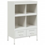  Visoka komoda bijela 68x39x101,5 cm od čelika | Eponuda.com