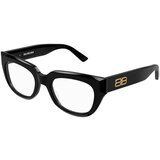 Balenciaga BB0239O 001 ONE SIZE (50) Črna/Kristalna | Shoptok.si