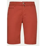 Pierre Cardin Kratke hlače iz tkanine C3 34770/000/4007 Bordo rdeča Regular Fit