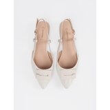 GOODIN White sandals with an open heel | Shoptok.si