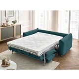 Bobochic Paris Modra raztegljiva sedežna garnitura 214 cm Ernest – | Shoptok.si