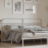  Metalno zamjensko uzglavlje bijelo 193 cm | shoptok.hr