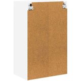 vidaXL Stenska kuhinjska omarica Bela 50 x 31 x 80 cm Konstruiran les | Shoptok.si