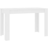 Furnova Jedilna miza bela 120x60x76 cm iverna plošča, (21946921) | Shoptok.si