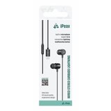 Swissten iPEAX slušalice + mikrofon, žičane, In-ear, LIGHTNING, 1,2m, multi kontr, crne | shoptok.hr