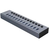 Orico HUB 13X USB-A ZA RAČUNALNIKE S STIKALAMI ZA PRENOSNIKE WINDOWS MACBOOK, (5000062492) | Shoptok.si