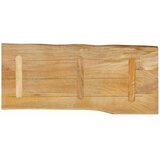 Stolna ploča 80x40x2,5 cm od masivnog drva manga sa živim rubom | shoptok.hr