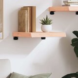  Zidna polica 40x40x(2-6) cm neobrađena masivna hrastovina | shoptok.hr