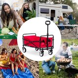  multi Garden Sklopiva kolica za plažu 48x90cm red, TC-005 RED | Eponuda.com
