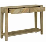  Konzolna stolica s ladicama Prirodna siva 110 x 30 x 80 cm | Eponuda.ba