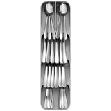 Bewello PVC organizator za jedilni pribor 5 predelkov 40 x 11 x 5,5 cm sivo Cene