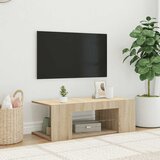 TV ormarić s LED svjetlima boja hrasta sonome 90 x 39 x 30 cm | shoptok.hr