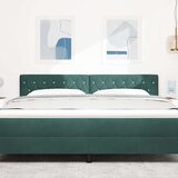  Uzglavlje Tamnozelena 180 cm Baršun | shoptok.hr