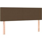  Uzglavlja 2 kom tamnosmeđa 72 x 5 x 78/88 cm od tkanine | shoptok.hr