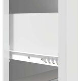  Predalna omara Bela visok sijaj 33 x 34,5 x 87 cm, (5000232573) | Shoptok.si