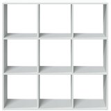 Sobna pregrada / regal za knjige bijeli 102x29x103,5 cm drveni | shoptok.hr