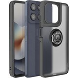 AVIZAR Ovitek za Motorola Moto G56 z vrtljivim magnetnim obročem, mat zaključek, Črna, (5000189335) | Shoptok.si