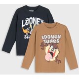 Sinsay Pamučne majice s printom 2 kom Looney Tunes | shoptok.hr