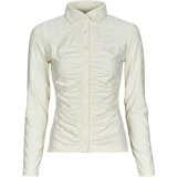 Guess Srajce & Bluze LS SHIRRING NYNA Bež | Shoptok.si