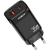  Kuciste punjaca moxom mx-hc242 35w pd type c + usb crno ( P1286 ) Cene