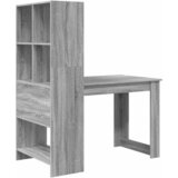  Stol s policom Siva Sonoma 122 x 67 x 145 cm Konstruirano drvo | Eponuda.com