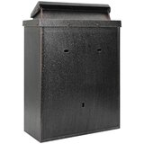  Stenska Poštna Škatla Bronasta 29 x 13 x 41 cm Lit aluminij, (5000133027) | Shoptok.si