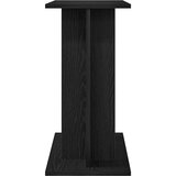 vidaXL Stojalo za akvarij črn hrast 60x30x60 cm inženirski les | Shoptok.si