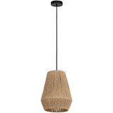 Eglo Viseća lampa ALDERNEY E27 30 cm crna/natur 43785 Cene