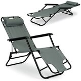 Modern Home baštenska fotelja zero gravity dark gray | ePonuda.com