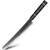  Damaskasti kuhinjski nož TS-37453 - Kruh / Crna KP37453 Cijene