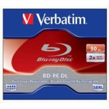 Verbatim BD-RE DL 50GB Pack Jewel Case 1 kom Cene