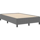 vidaXL Posteljni okvir Svetlo siva Les, Metal 120 x 200 cm Shranjevanje | Shoptok.si