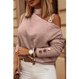 Fenzy Elegantna Majica S Asimetričnim Izrezom Mirabelle, Roza Cijene