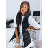 DStreet Kamizelka damska pikowana BRITA czarna | Shoptok.si