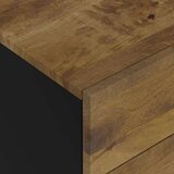 Noćni ormarić 50x33x60 masivno drvo bagrema i konstruirano drvo | shoptok.hr