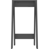  Stolci 2 kom sivi 40 x 40 x 75 cm od masivne borovine | shoptok.hr