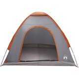 Kamping šator s krovom Siva i narančasta 190 x 140 x 105 cm | shoptok.hr