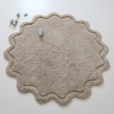 Nattiot Bež periv/ručno rađen pamučan okrugao tepih ø 110 cm Sweet April Lin – | shoptok.hr