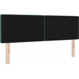  LED glava kreveta s LED trakama Tamnozelena 144 cm Baršun | shoptok.hr