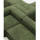 Kave Home Zelena kutna garnitura od samta Blok – | shoptok.hr
