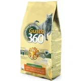 Suva hrana za odrasle mačeke Gusto 360, Govedina i piletina, 20kg