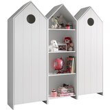 Vipack Bela odprta otroška garderobna omara 173x171,5 cm CASAMI – Cene