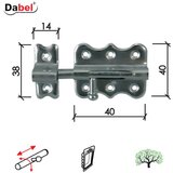 Dabel reza za vrata 384 Nikl 40&#215;40/14x38mm DSP 0105053 cene