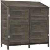  Vrtno spremište antracit 102 x 52 x 112 cm od masivne jelovine | shoptok.hr