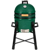 Roštilj na ugljen Kamado 15" na stalku zeleni