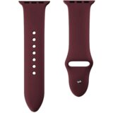 Apple watch silicone strap maroon s/ m 42/ 44/ 45 mm
