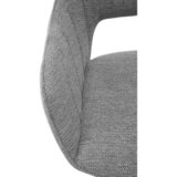 Premium Living naslanjač bacares, vrtljiv, siva | Shoptok.si